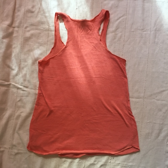Alternative Earth Heather Peach Racerback Tank - Picture 2 of 5